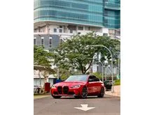 2022 BMW M3 3.0 Competition Sedan G80 Red on Black Odo 5 Rb (ANTIK) TERMURAH