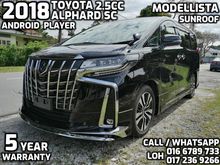 2018 Toyota Alphard SC 2.5 Modellista Kit 3 Eye DIM Pilot Seat