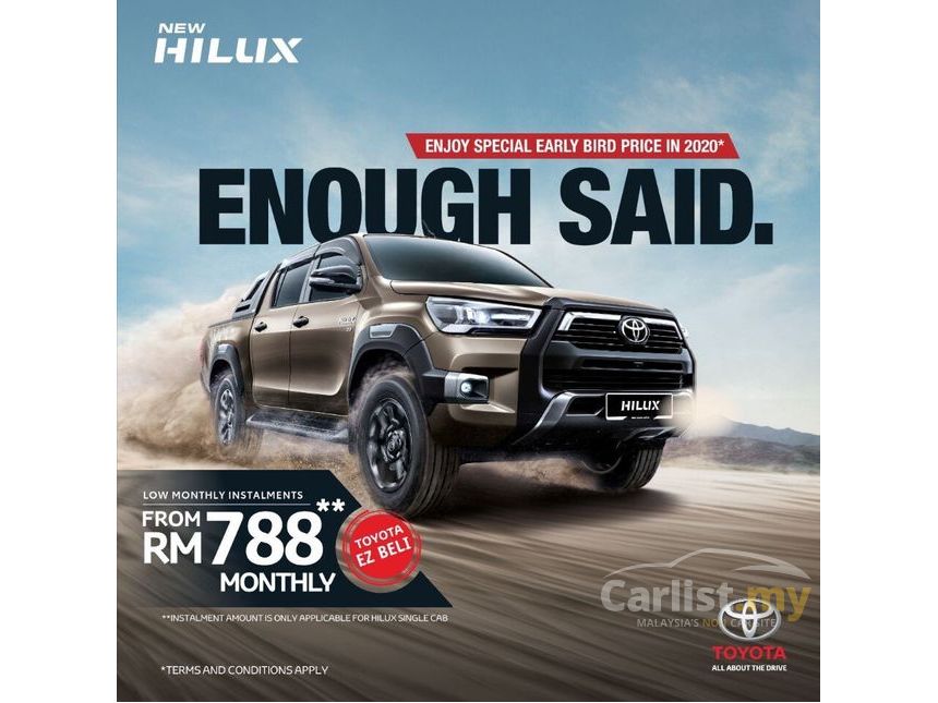 Toyota Hilux 2020 Rogue 2 8 In Selangor Automatic Pickup Truck Bronze For Rm 141 880 7197868 Carlist My