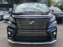 FULL SILK BLAZE Body 100KM DEMO CAR 2018 Toyota Vellfire 2.5 MPV Unregistered