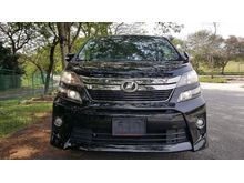 2013 TOYOTA VELLFIRE GOLDEN EYES 2.4 WITH SPECIAL SMART WARRANTY COVERAGE