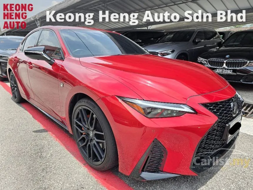 2023 Lexus IS 300 F Sport Mode Black 3 Sedan