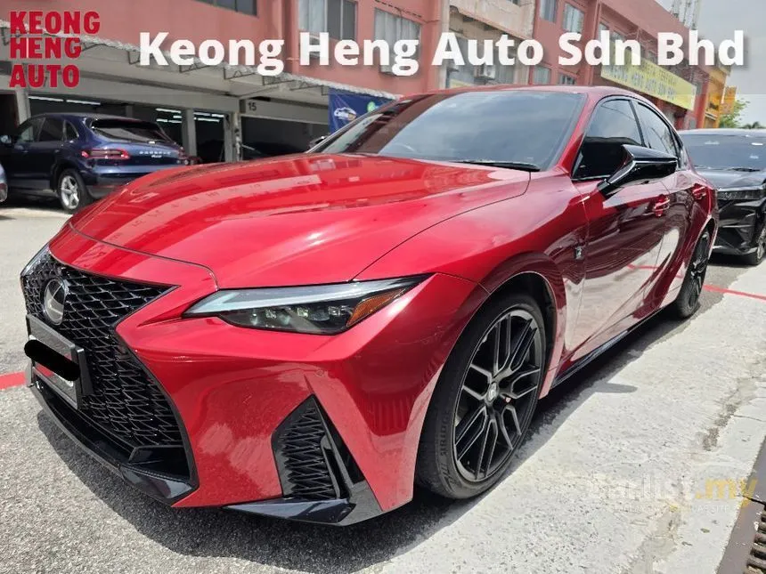 2023 Lexus IS 300 F Sport Mode Black 3 Sedan