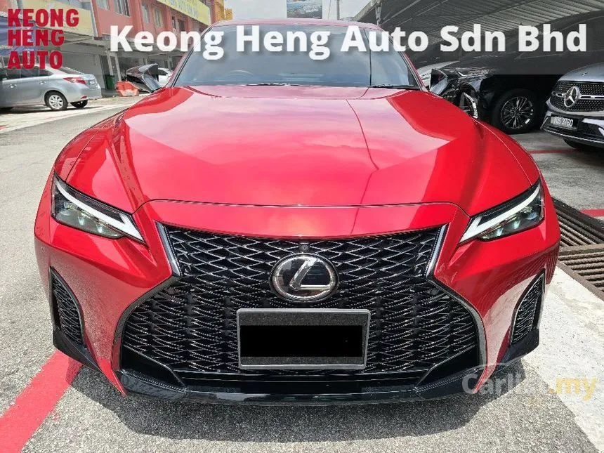 2023 Lexus IS 300 F Sport Mode Black 3 Sedan