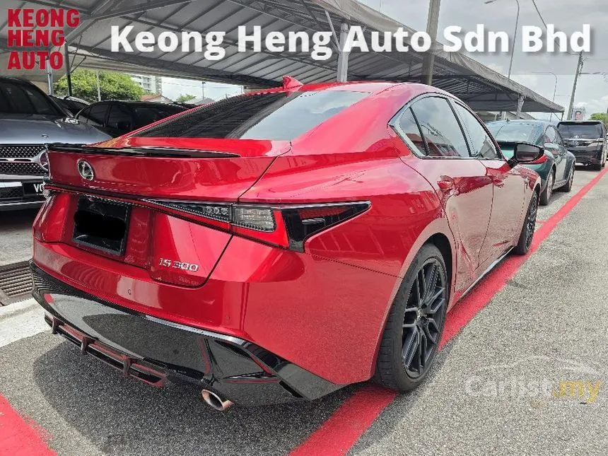 2023 Lexus IS 300 F Sport Mode Black 3 Sedan