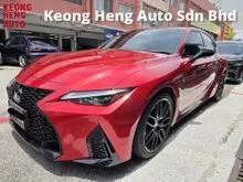 YEAR MADE 2023 Lexus IS 300 2.0 F Sport Mode Black III Sedan Japan Edition Done 27000 km Only ((( FREE 2 YEARS WARRANTY )))