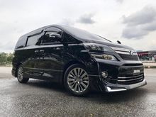 2013 Toyota Vellfire 2.4 Z Golden Eyes MPV ModelistaBodykit CoolBox