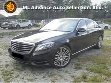 2016 Mercedes-Benz S400L 3.5 Hybrid Sedan W222 7G-Tronic Panoramic Powerboot VacuumDoor 3Monitor NAVI 360Camera (FullSpec) LikeNEW Reg.2017