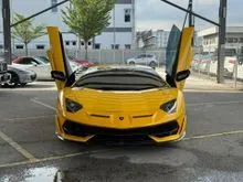 2019 Lamborghini Aventador 6.5 SVJ Coupe *RYFT Titanium Exhaust System + Carbon Fiber Interior & Exterior