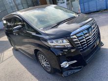 2017 Toyota Alphard 2.5 SC FULLY LOADED JBL 4 CAMERA