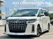 Recon 2020 Toyota Alphard 2.5 SC Spec MPV Unregistered Reverse Camera Android Player Rear Entertainment Full Leather Seat Power Seat Memory Seat - Cars for sale