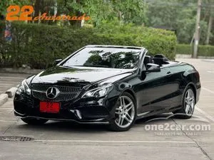 2017 Mercedes-Benz E200 2.0 AMG Dynamic Convertible