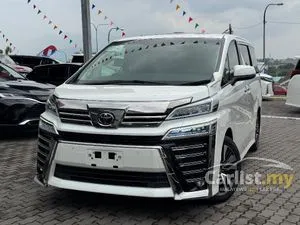 2021 Toyota Vellfire 2.5 ZG MPV