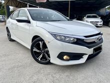 2017 Honda Civic 1.5 TC TURBO VTEC, NO PLATE 2 DIGIT, UNDER WARRANTY, LIKE NEW, LEATHER SEAT