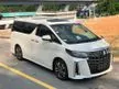Recon 2022 SUNROOF BSM DIM 3LED APPLE CAR PLAY PRE CRASH Toyota Alphard 2.5 SC G S C Package UNREG - Cars for sale