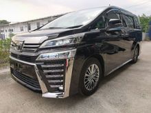 (Buy From Pretty Carrie) 2018 Toyota Vellfire 3.5 Executive Lounge Z Edition - Fully Loaded with No sunroof - Japan Unreg