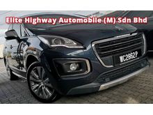 2016 Peugeot 3008 1.6 (A) Facelift SE SPORT Premium Panoramic Under Warranty Till 2021 Done 62K km with Invoice