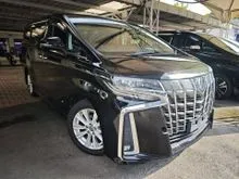 2021 Toyota Alphard 2.5 S 8 SEATER JBL BSM UNREG GRADE 4.5 CAR