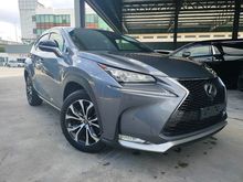 2014 Lexus NX200T 2.0 F Sport Sun Roof 4 Camera 360 View Power Boot Pre Crash HUD BSM Full Leather Unregister for sale