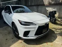 2023 Lexus RX 350 2.4 F Sport [ GRADE 5A / 13K KM ] With Rear Electric Seats , Red Interior , Sunroof, HUD , DIM , BSM , 360  [ Recon Unregister ]