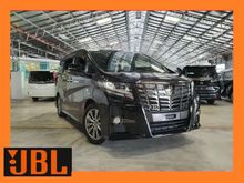 2016 Toyota Alphard 2.5 SA TYPE BLACK EDITION JBL PREMIUM SOUND SYSTEM 5 YEARS WARRANTY