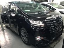 2016 Toyota Alphard 3.5 SAC FULL S/ROOF F/LEATHER JBL