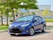 2019 Toyota Vios 1.5 E Sedan LOW MILEAGE 21k