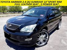 Toyota Harrier 2.4 (A) SUNROOF LEATHER POWER SEAT SUV