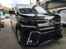 2015 Toyota Vellfire 2.5 Z A Edition MPV,ROOF MONITOR LOCAL KL AP,FREE WARRANTY 15 UNREGITER