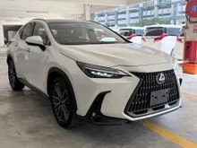 2023 Lexus NX250 2.5cc Version L WHITE/BLACK SEAT SUNROOF 2ND ROW ELE SEAT GRADE4.5