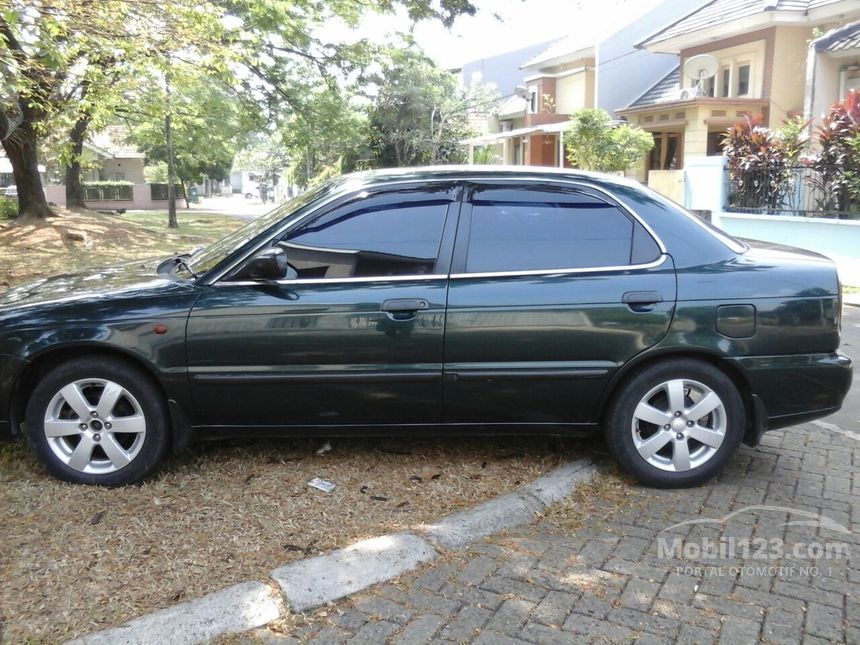 Jual Mobil Suzuki Baleno 2001 Sy 1 5 Di Banten Automatic Sedan Hijau Rp 47 000 000 4349078 Mobil123 Com