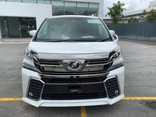 2015 Toyota Vellfire 2.5 Z G Edition MPV