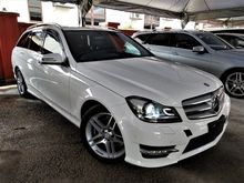 2014 Mercedes-Benz C200 AMG WAGON 1.8 JULY CLEAR STOCK BIG OFFER*KEYLESS*PUSH START*PADDLE SHIFT*POWER BOOT*SPORT MODE*BLIND SPOT
