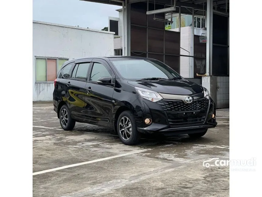 Jual Mobil Toyota Calya 2024 G 1.2 di Banten Manual MPV Hitam Rp 160.400.000