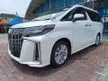 Recon 2018 Toyota Alphard 2.5 G S MPV UNREG