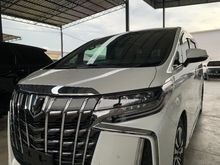 2018 Toyota Alphard 2.5 G S C Package MPV (FULL SPEC)