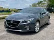 Used 2015 Mazda 3 2.0 SKYACTIV-G High Spec Sedan , good condition , waranty up to 1 years - Cars for sale