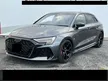 2025 Audi RS3 Sportback 2.5 4WD, RS Damping Control Suspension, RS Exhaust System, RS Design Package, Brake Calipers Red, INCOMING STOCK