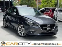2015 Mazda 3 2.0 SKYACTIV-G High Sedan (A) CBU MODEL SUNROOF NICE KL PLATE 6633 PADDLE SHIFT