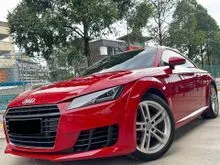 2016 Audi TT 2.0 TFSI Coupe SPECIAL EDITION HALF LEATHER & ACANTARA BUCKET SEAT, LOW MILEAGE, REVERSE CAMERA, ORIGINAL CONDITION