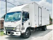 ISUZU NPR75 BOX 21FT REFRIGERATED CHILLER 7500KG LORRY #6068ALM - KAWAN