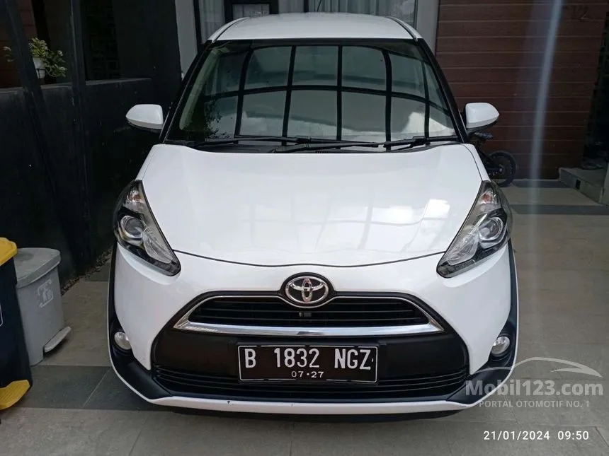 Jual Mobil Toyota Sienta 2017 G 1.5 di Banten Automatic MPV Putih Rp 150.000.000