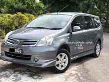 2012 Nissan Grand Livina 1.6 ST-L Comfort MPV