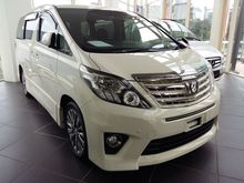 2012 Toyota Alphard 2.4 Type Gold New Face Lifted
