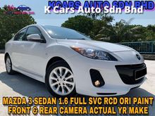 2014 Mazda 3 1.6 GL FULL SVC RCD ACTUAL YR MAKE FRONT REAR CAMERA