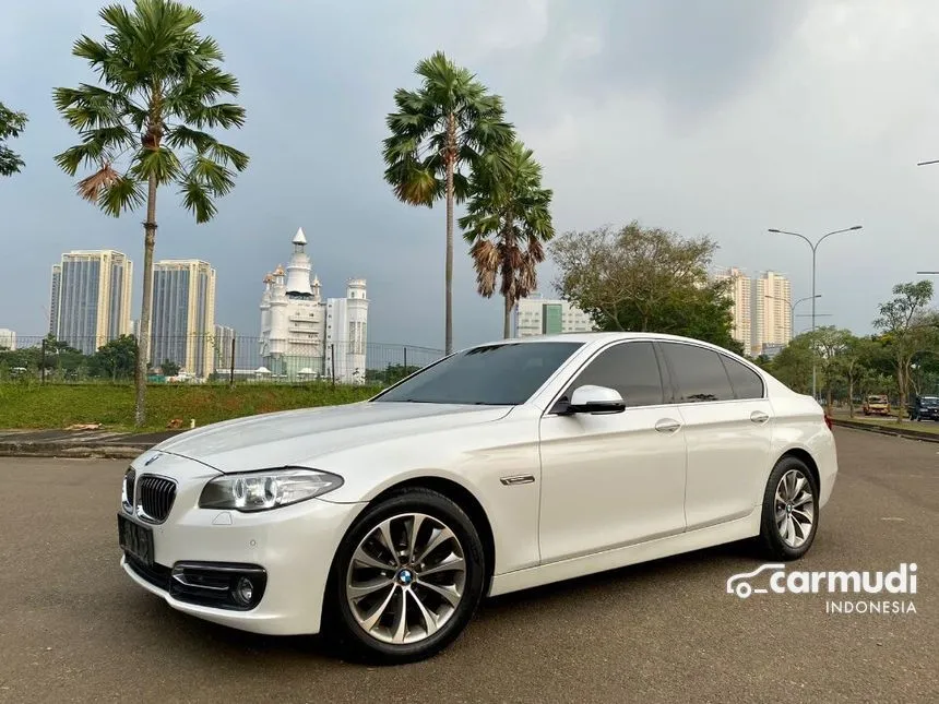 Jual Mobil BMW 520d 2015 Modern 2.0 di DKI Jakarta Automatic Sedan Putih Rp 465.000.000