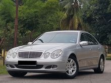 2006 MERCEDES E200 Kompressor (A) W211 Elegance full spec CKD local brand new by C&C lowe motors penang.Car king 45k KM