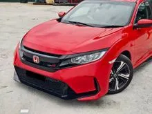 2016 Honda Civic 1.5 TC-TURBO SPORTY FL5 LOOK Sangat Cantik Senang Lulus High Loan