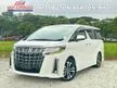 Recon sunroof, roof monitor, DIM, BSM, 2021 Toyota Alphard 2.5 G S C Package MPV