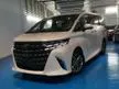 Recon [RECOND] 2023 Toyota Alphard 2.5 (A) Z SPEC (GRADE 5A) DIM / BSM / TWIN SUNROOF / ROOF MONITOR (JAPAN UNREGISTER) MPV [TAX INCLUDED]